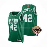 Camiseta Boston Celtics Al Horford NO 42 Icon 2022 NBA Finals Verde