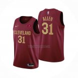 Camiseta Cleveland Cavaliers Jarrett Allen NO 31 Icon 2022-23 Rojo