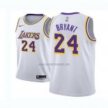 Camiseta Nino Los Angeles Lakers Kobe Bryant NO 24 Association 2018-19 Blanco