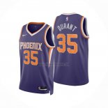 Camiseta Phoenix Suns Kevin Durant NO 35 Icon Violeta