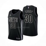 Camiseta Brooklyn Nets Seth Curry NO 30 Statement 2022-23 Negro