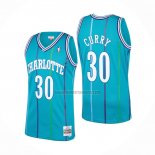 Camiseta Charlotte Hornets Dell Curry NO 30 Mitchell & Ness Verde