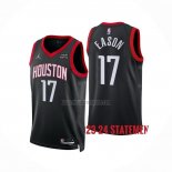 Camiseta Houston Rockets Tari Eason NO 17 Statement 2023-24 Negro