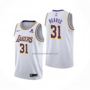 Camiseta Los Angeles Lakers Austin Reaves NO 31 Association 2021-22 Blanco