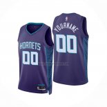 Camiseta Charlotte Hornets Personalizada Statement 2022-23 Violeta