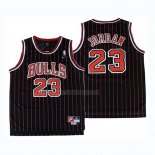 Camiseta Nino Chicago Bulls Michael Jordan NO 23 Retro 1995-96 Negro