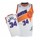 Camiseta Phoenix Suns Charles Barkley NO 34 Retro Blanco