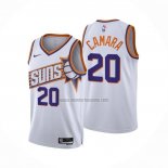 Camiseta Phoenix Suns Toumani Camara NO 20 Association 2023-24 Blanco