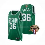 Camiseta Boston Celtics Marcus Smart NO 36 Icon 2022 NBA Finals Verde