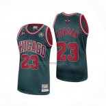 Camiseta Chicago Bulls Michael Jordan NO 23 Mitchell & Ness 1997-98 Verde