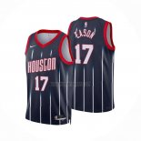 Camiseta Houston Rockets Tari Eason NO 17 Ciudad 2022-23 Negro