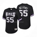 Camiseta Manga Corta Sacramento Kings Jason Williams NO 55 Negro