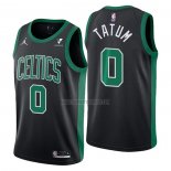 Camiseta Boston Celtics Jayson Tatum NO 0 Statement 2021-22 Negro