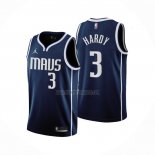 Camiseta Dallas Mavericks Jaden Hardy NO 3 Statement 2022-23 Azul