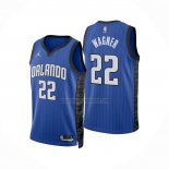 Camiseta Orlando Magic Franz Wagner NO 22 Statement 2022-23 Azul