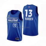 Camiseta All Star 2021 Brooklyn Nets James Harden NO 13 Azul