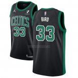 Camiseta Boston Celtics Larry Bird NO 33 Statement 2021-22 Negro