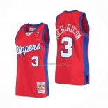 Camiseta Los Angeles Clippers Quentin Richardson NO 3 Mitchell & Ness 2000-01 Rojo