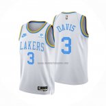 Camiseta Los Angeles Lakers Anthony Davis NO 3 Classic 2022-23 Blanco