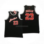 Camiseta Michael Jordan NO 23 Negro Rojo