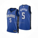 Camiseta Orlando Magic Paolo Banchero NO 5 Statement 2022-23 Azul