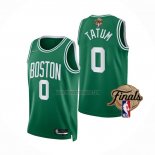 Camiseta Boston Celtics Jayson Tatum NO 0 Icon 2022 NBA Finals Verde
