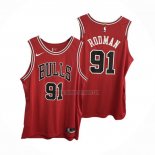 Camiseta Chicago Bulls Dennis Rodman NO 91 Icon Autentico Rojo