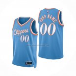 Camiseta Los Angeles Clippers Personalizada Ciudad 2021-22 Azul