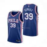 Camiseta Philadelphia 76ers Dwight Howard NO 39 Icon Azul