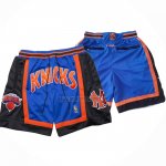 Pantalone New York Knicks Just Don Azul