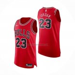 Camiseta Chicago Bulls Michael Jordan NO 23 Icon Autentico Rojo