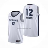 Camiseta Memphis Grizzlies Ja Morant NO 12 Association 2019-20 Blanco