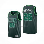 Camiseta Boston Celtics Aaron Nesmith NO 26 Earned 2020-21 Verde