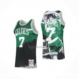 Camiseta Boston Celtics Dee Brown NO 7 Hardwood Classics 1990-91 Verde