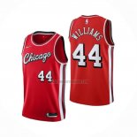 Camiseta Chicago Bulls Patrick Williams NO 44 Ciudad 2021-22 Rojo
