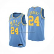 Camiseta Los Angeles Lakers Kobe Bryant NO 8 Classic 2017-18 Azul