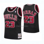 Camiseta Nino Chicago Bulls Michael Jordan NO 23 Retro Negro
