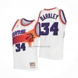 Camiseta Phoenix Suns Charles Barkley NO 34 Mitchell & Ness 1992-93 Blanco