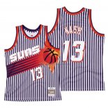 Camiseta Phoenix Suns Steve Nash NO 13 Mitchell & Ness 1996-97 Blanco