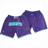 Pantalone Charlotte Hornets Just Don 2019 Violeta